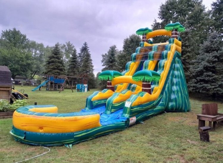Water slides and wet combos