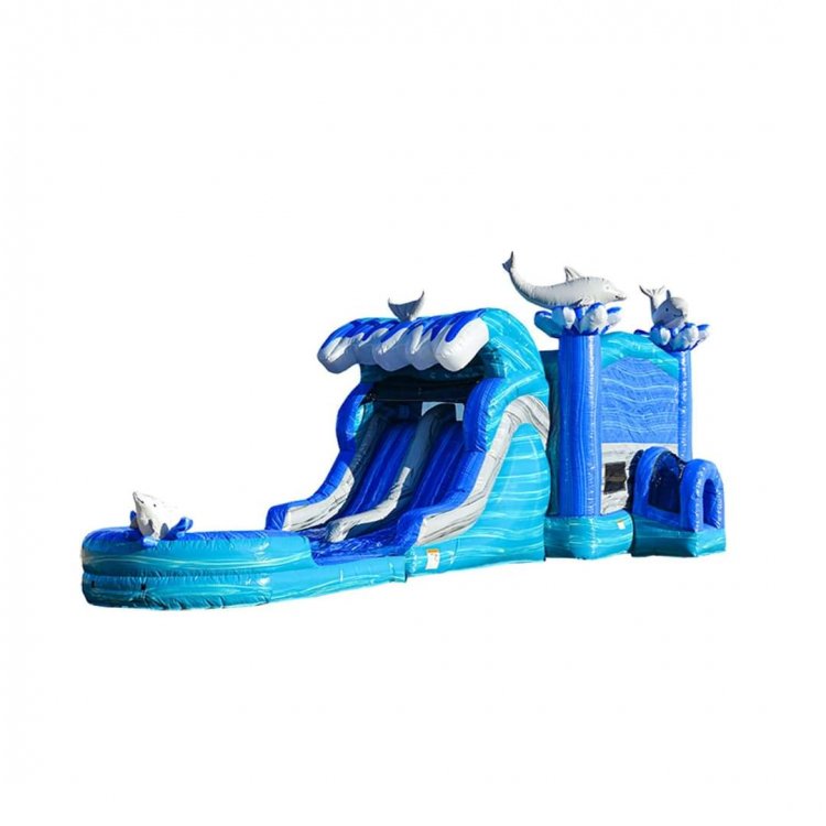 Dolph Land Dolphins Bounce House And Dry Combo