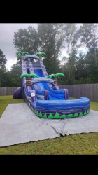 24 foot purple rain waterslide