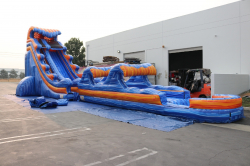 22 foot tsunami with slip and slide