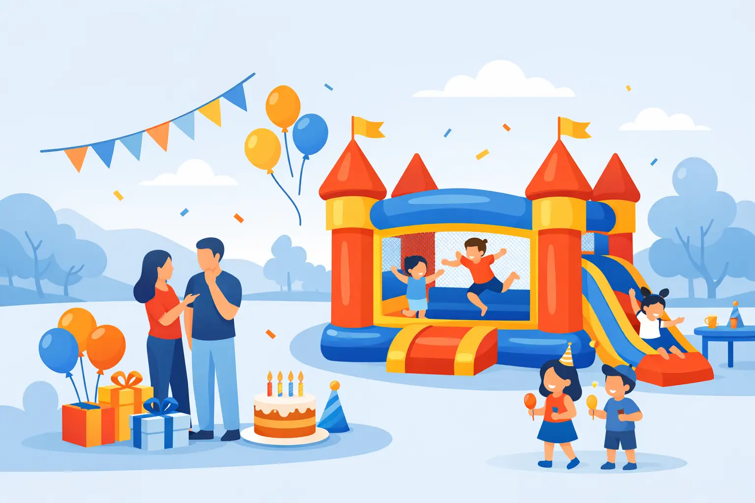 Bounce House Rental for Birthday Party Tips