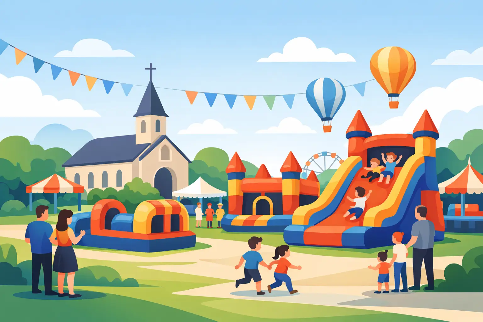 Church Festival Inflatable Rentals That Work