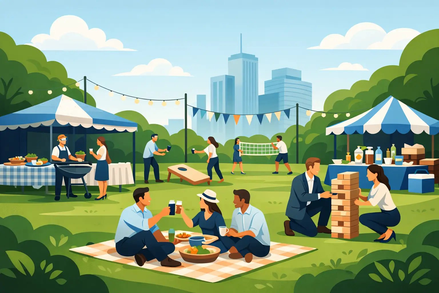 Corporate Picnic Party Rentals That Work