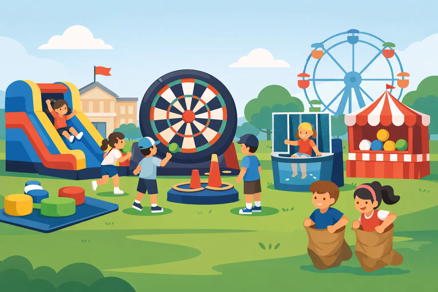School Carnival Game Rentals That Keep Kids Moving