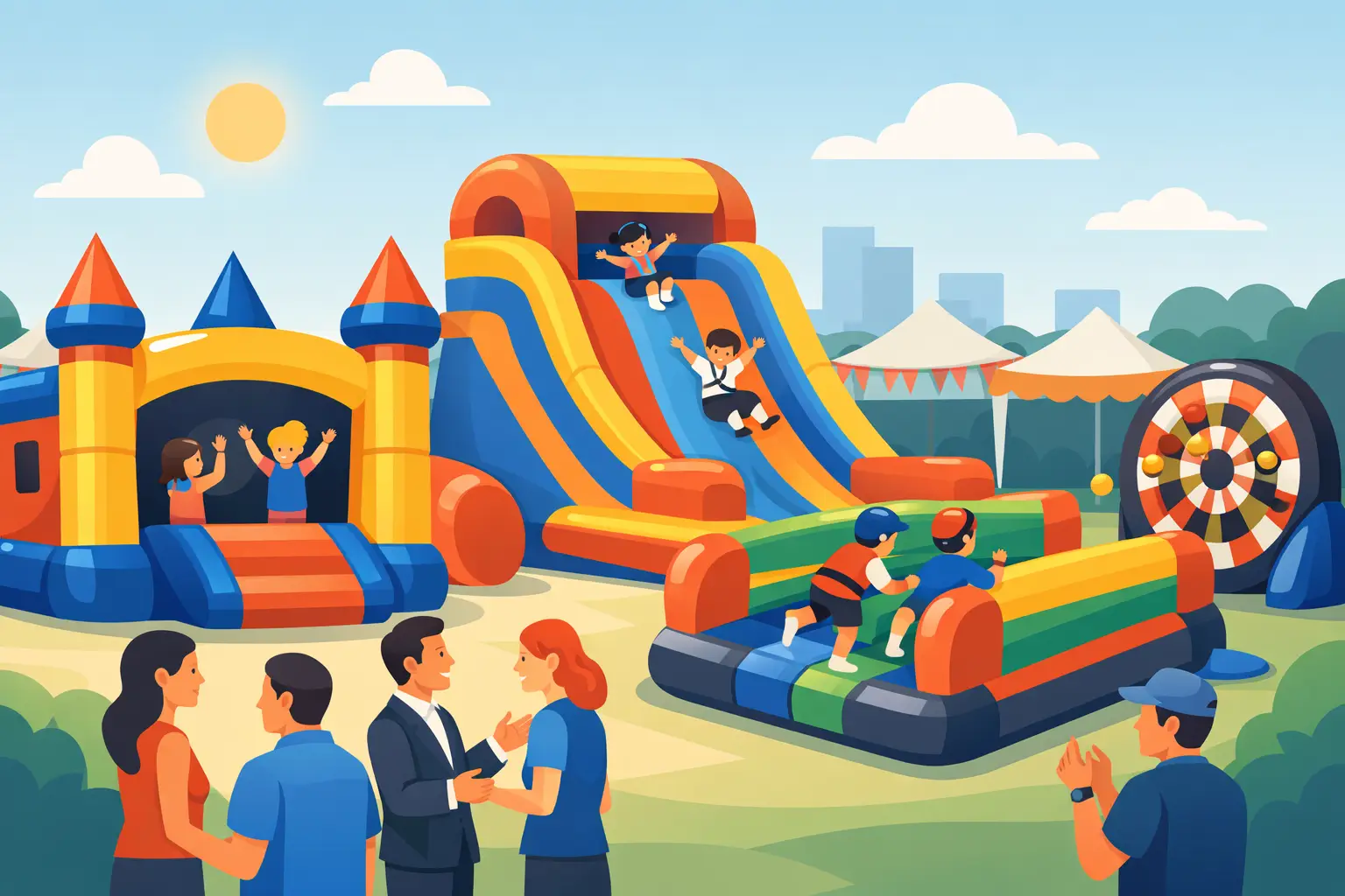 Inflatable Games for Fundraiser Events That Work